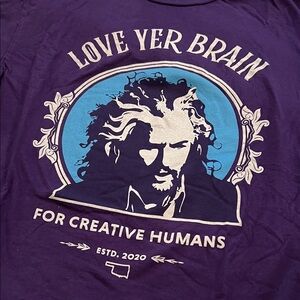 Flaming Lips Purple Graphic T-Shirt